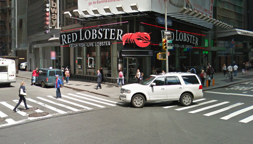En Red Lobster-restaurang i New York.